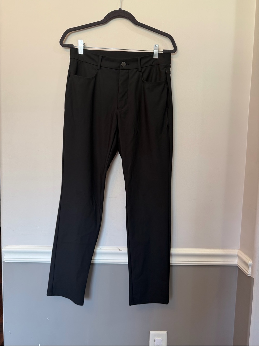 Old Navy Black Men's Dress Pants - Slim Taper